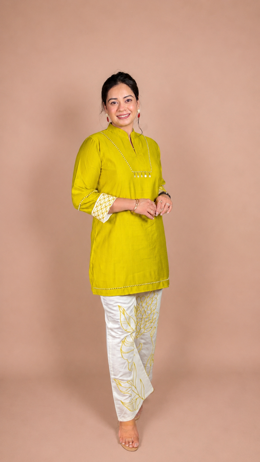 "RAAHI"- Pearl Work Co-ord Set