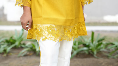 "IRA" - Yellow Co-ord set
