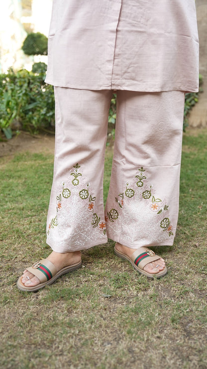 "RUH" - Blush Ivory Co-ord set